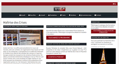 Desktop Screenshot of maitrisedescrises.com